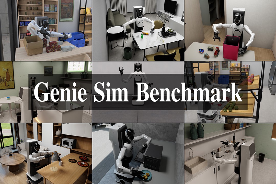 再掀开源浪潮！非凡国际机器人发布并开源仿真评测工具Genie Sim Benchma...